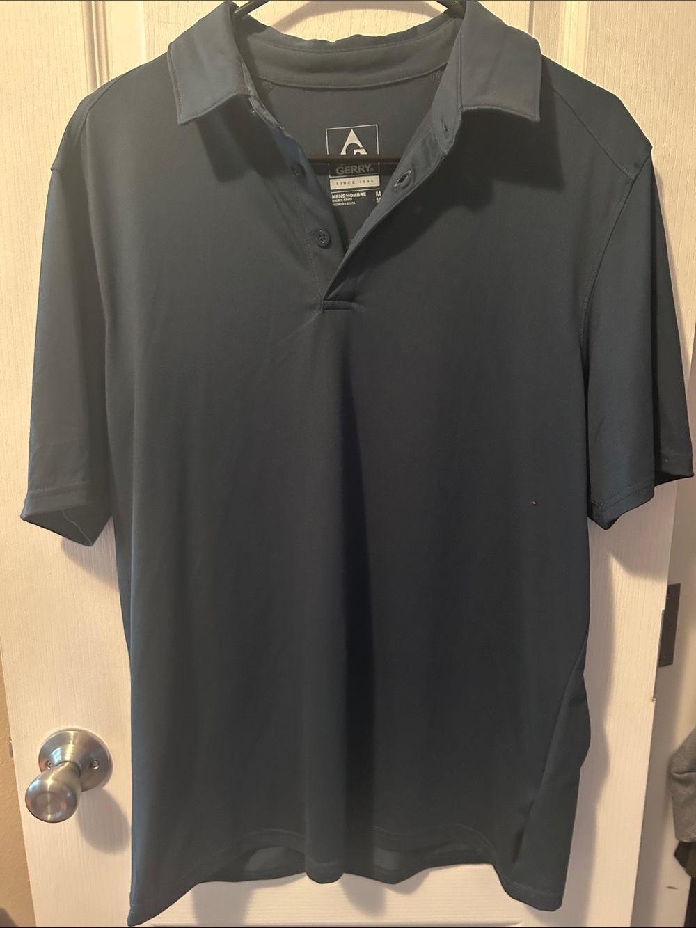 Gerry Weber Men's Teal Short-Sleeve Polo